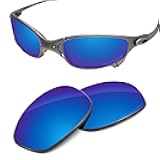 Tintart Performance Replacement Lenses Compatible with Oakley Juliet Polycarbonate Polarized Etched-Sky Blue