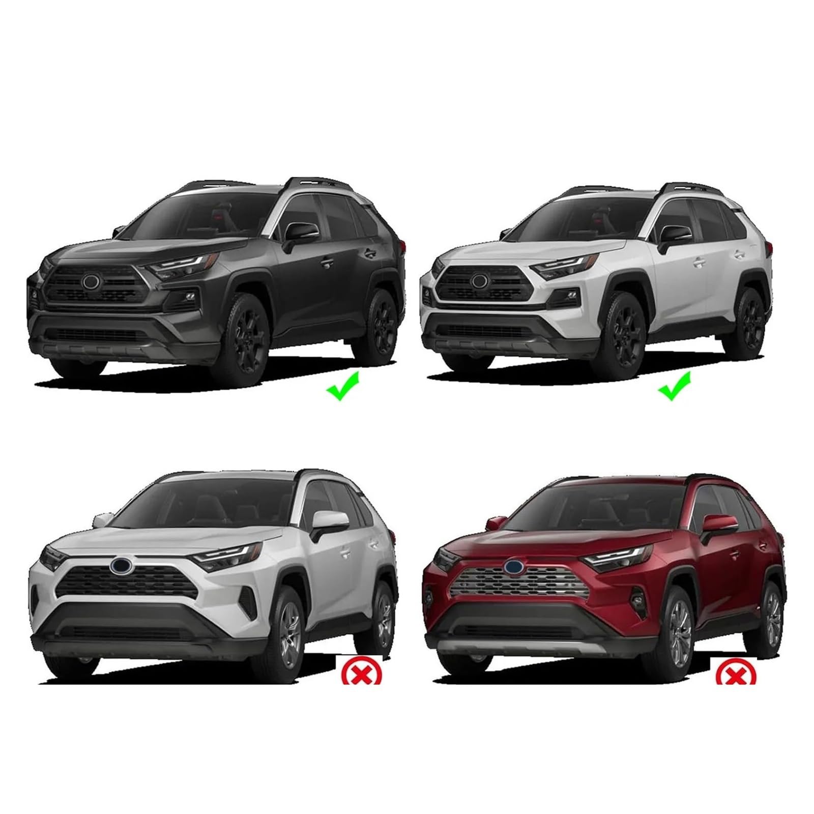 Paraspruzzi Universale Per Toyota Per RAV4 XA50 Per Adventure Per TRD Per EDGE 2019-2025 Paraspruzzi Per Auto Anteriori Posteriori 4x Paraspruzzi Per Veicoli