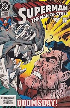 Comic Superman The Man of Steel #19 : Doomsday Is Here (DC Comics) Book