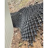 Flexible: protección Eros de 10 cm para pendientes, pavimentos permeables, 6 m x 10 m para presas y laderas