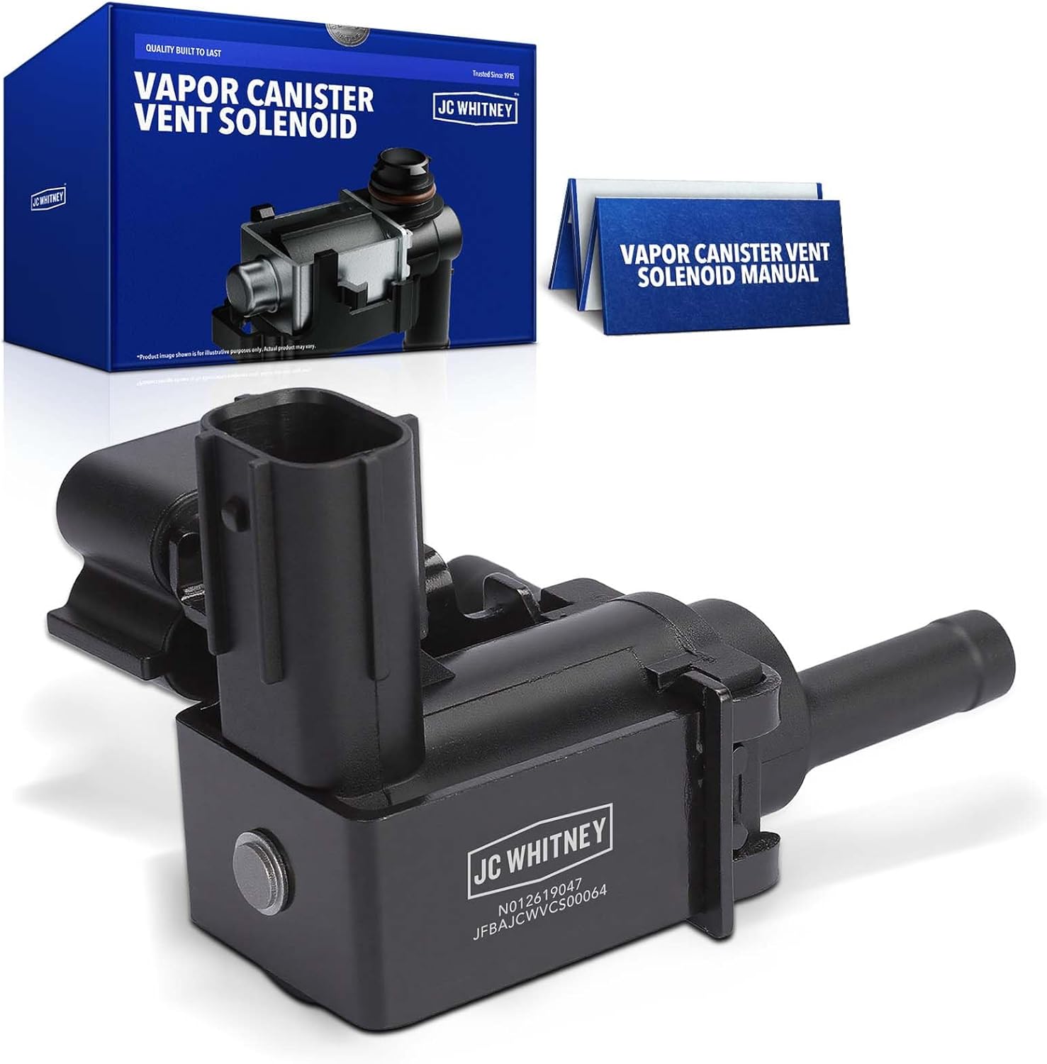 JC Whitney JFBAJCWVCS00064 Vapor Canister Purge Solenoid - Compatible with Acura CL 2001-2003, TL 2000-2003 - 3.2L