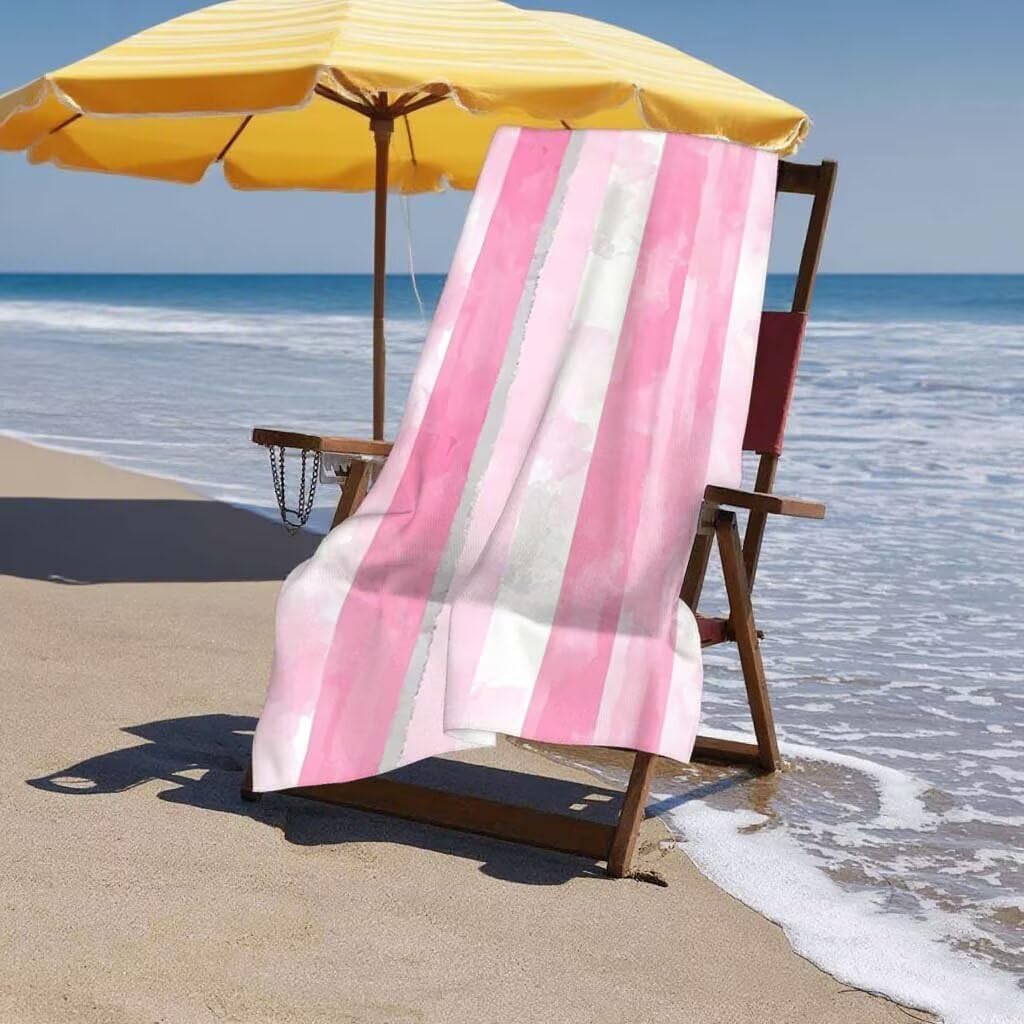 Telo Mare XXL 220x100cm/35x70cm, 2 Set Telo Mare Microfibra Banda Asciugamano Palestra Uomo, Antisabbia, Leggero, Asciugatura Rapida, Teli da Spiaggia Grandi Accessori per Camping Natation Yoga E-13