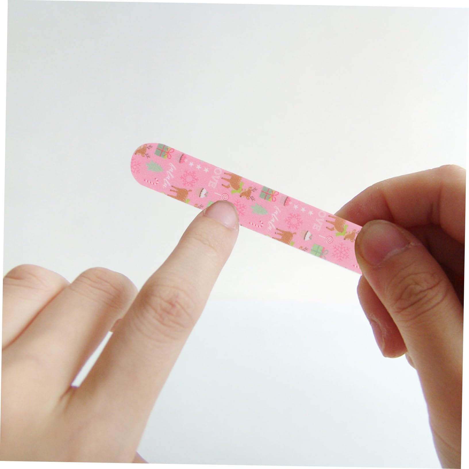 Stücke Weihnachts Nagelfeilen Aus Eva Maniküre Werkzeuge für Natürliche Nägel Festliche Designs Ideal für Die Nagelkunst und Pflege Perfekte Nagelfeilen für Die Weihnachtszeit
