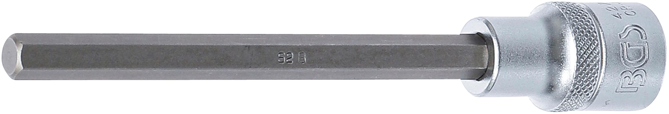 BGS 4272 | Bit Socket | length 140 mm | 12.5 mm (1/2") Drive | internal Hexagon 8 mm