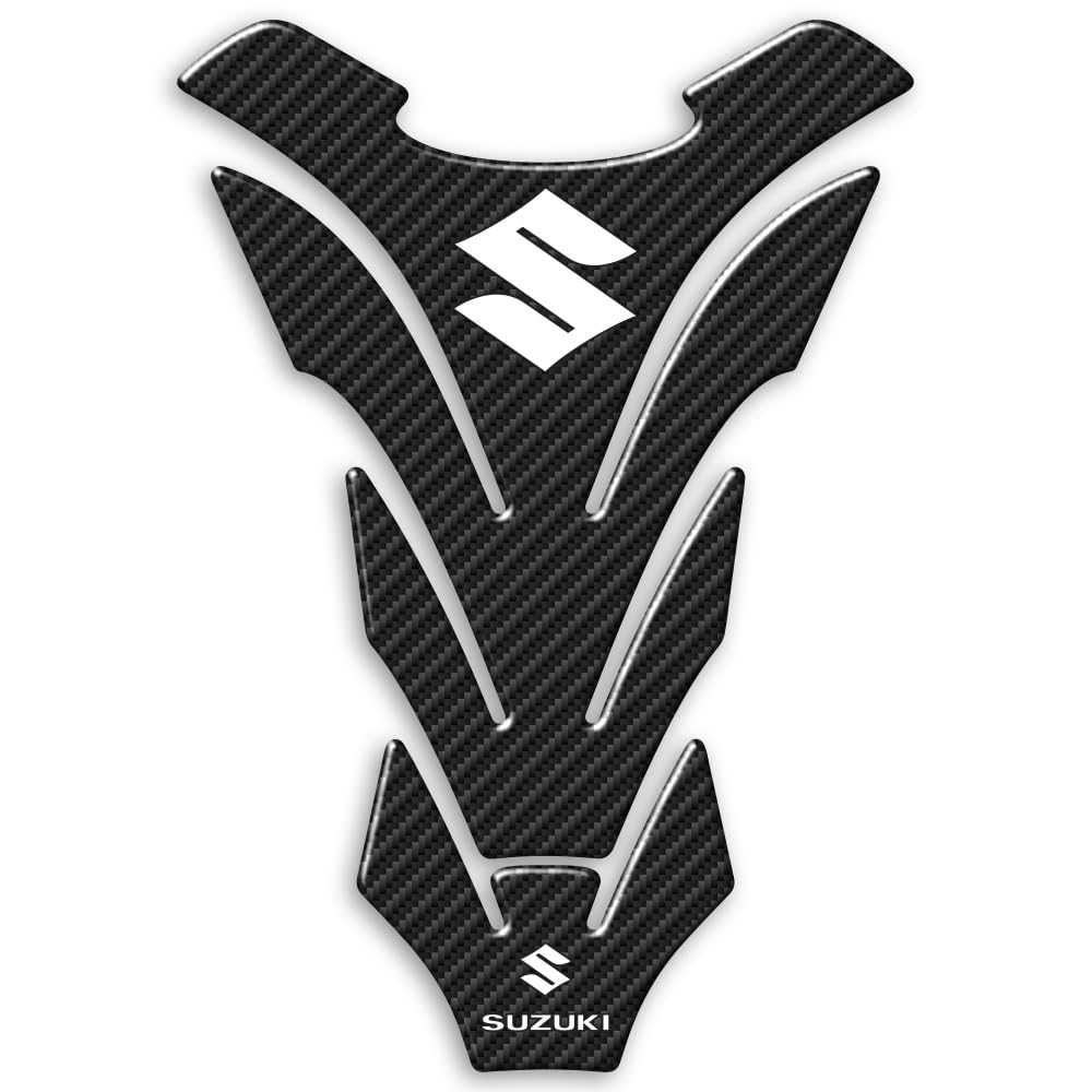 Protège réservoir adhésif en résine 3D Tank Pad Compatible avec Moto SUZUKI