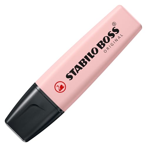 Image of STABILO BOSS Highlighter Pen | 1 Piece | Naturecolors | Wild Flower | Rough