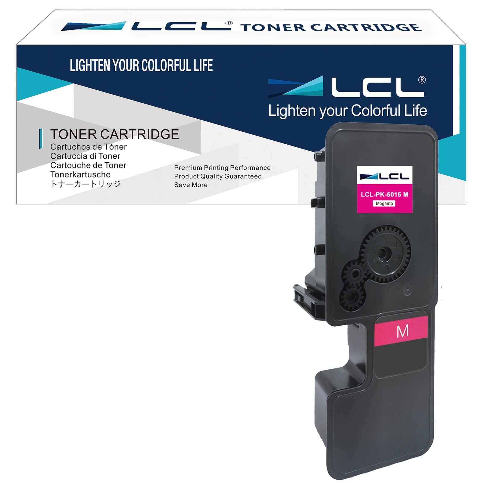 Toner Compatibile LCL PK-5015K Per UTAX P-C2566W P-C2655W P-C2650DW – 4000 Pagine, Nero - 3
