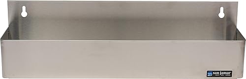 Miniatura 6 de Happybuy Baúl de hielo de acero inoxidable de 18 pulgadas de largo x 12 pulgadas de ancho x 14.5 pulgadas de alto, con tapa deslizante, cubo de