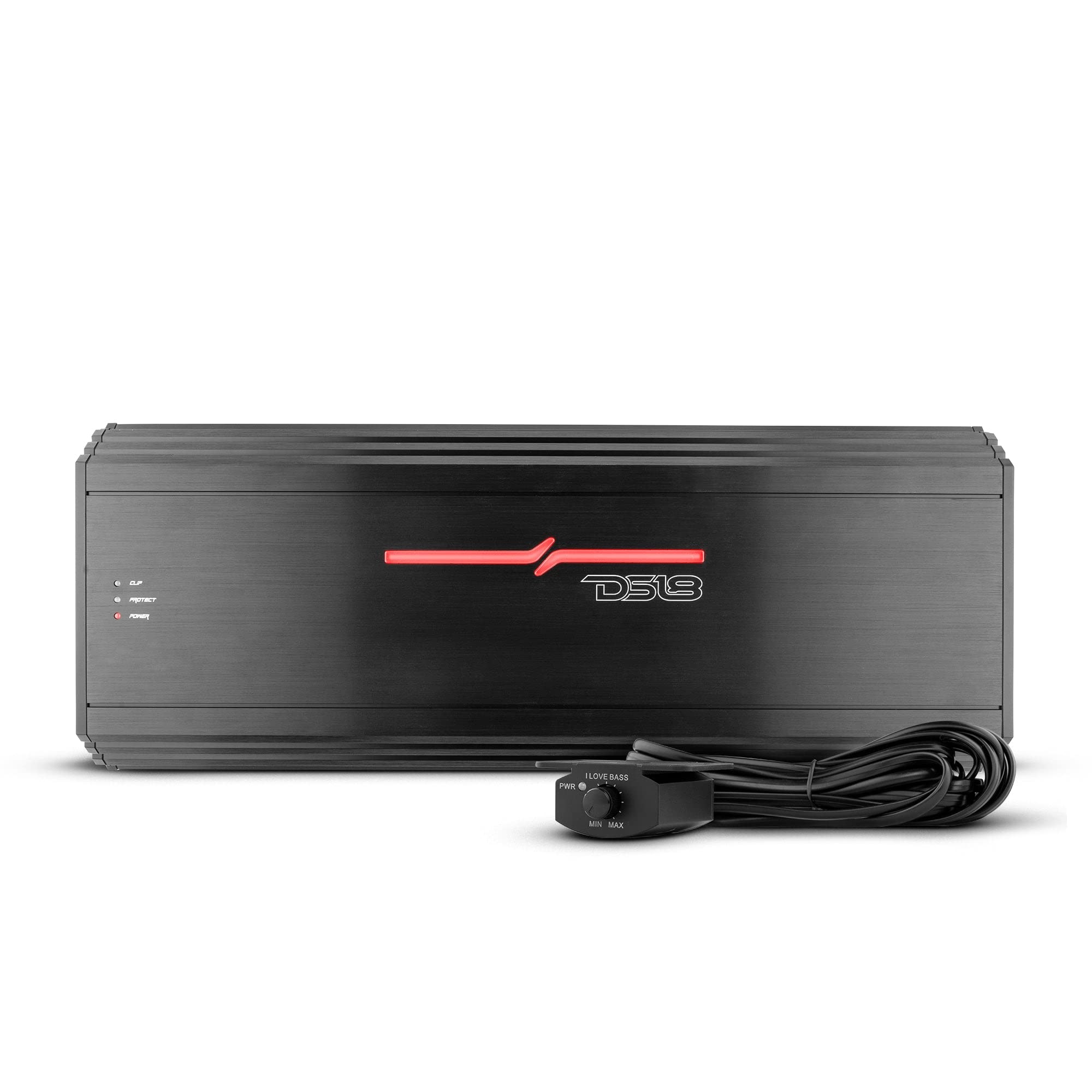 Photo 1 of DS18 ZR2000.1D Car Amplifier 1-Channel Digital Class D Subwoofer Monoblock Amp 6000 Watts Max Wattage at 1-Ohm - Adjustable Low Pass & Subsonic Filters with Bass Boost - Remote BASS Knob Included 6000 Watt Monoblock