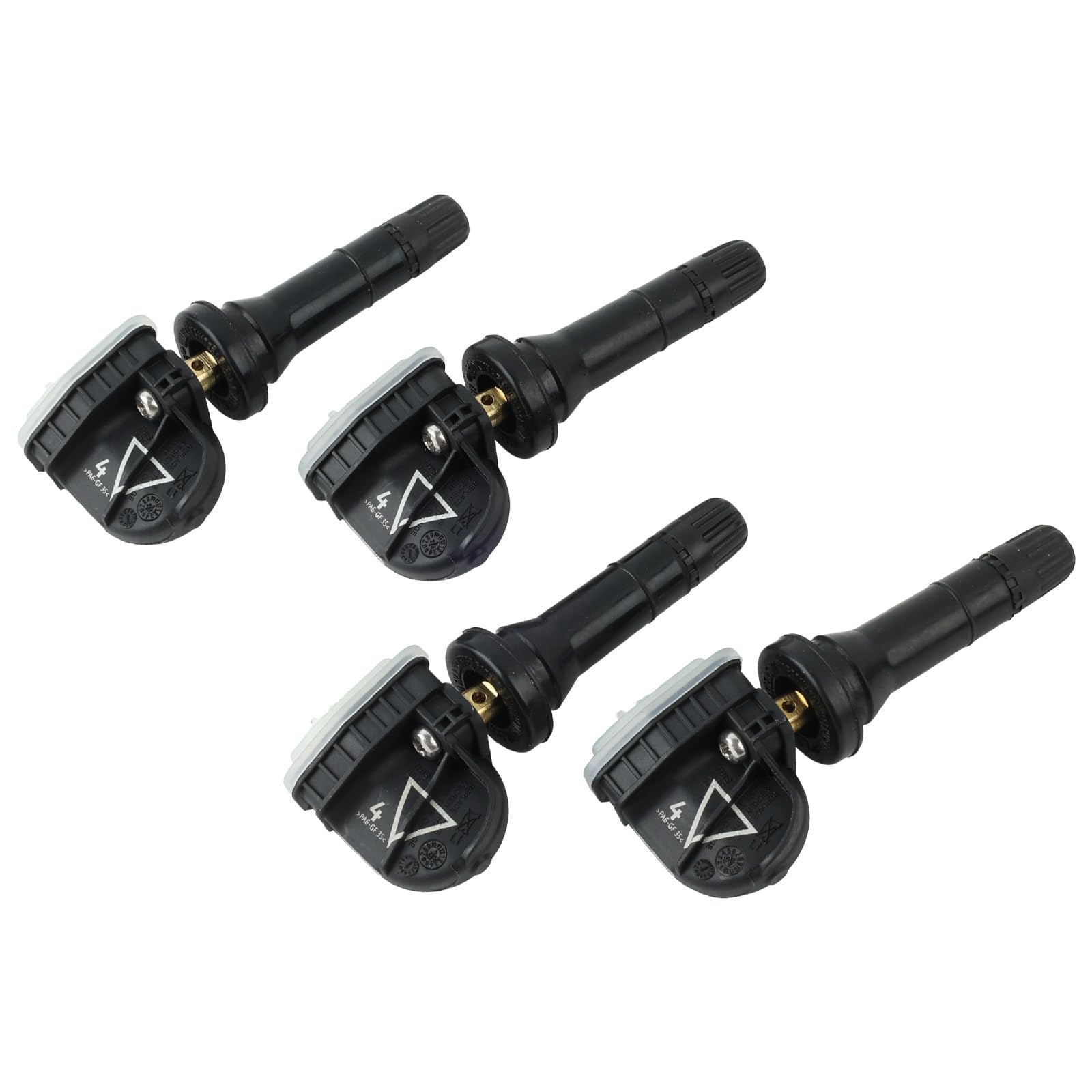 Set di 4 sensori di pressione pneumatici TPMS per auto monitor di pressione pneumatici TPMS 433 MHz codice articolo 13598773 13516165 13506028 13581561