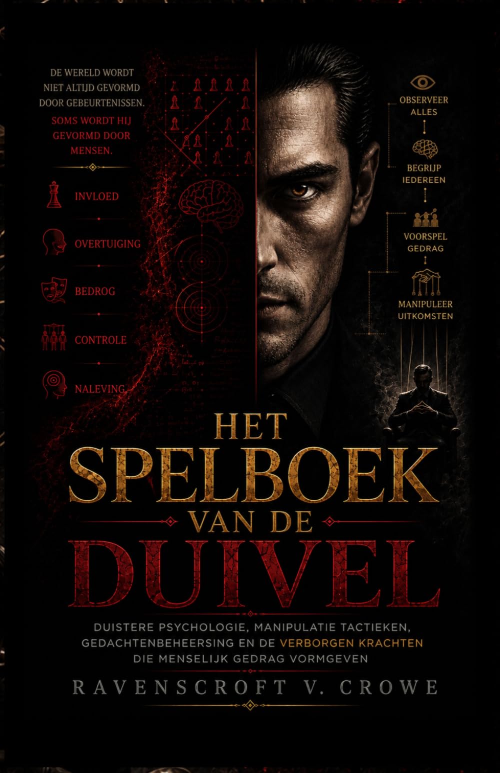 HET SPELBOEK VAN DE DUIVEL: Duistere Psychologie, Manipulatie Tactieken, Gedachtenbeheersing en de Verborgen Krachten die Menselijk Gedrag Vormgeven