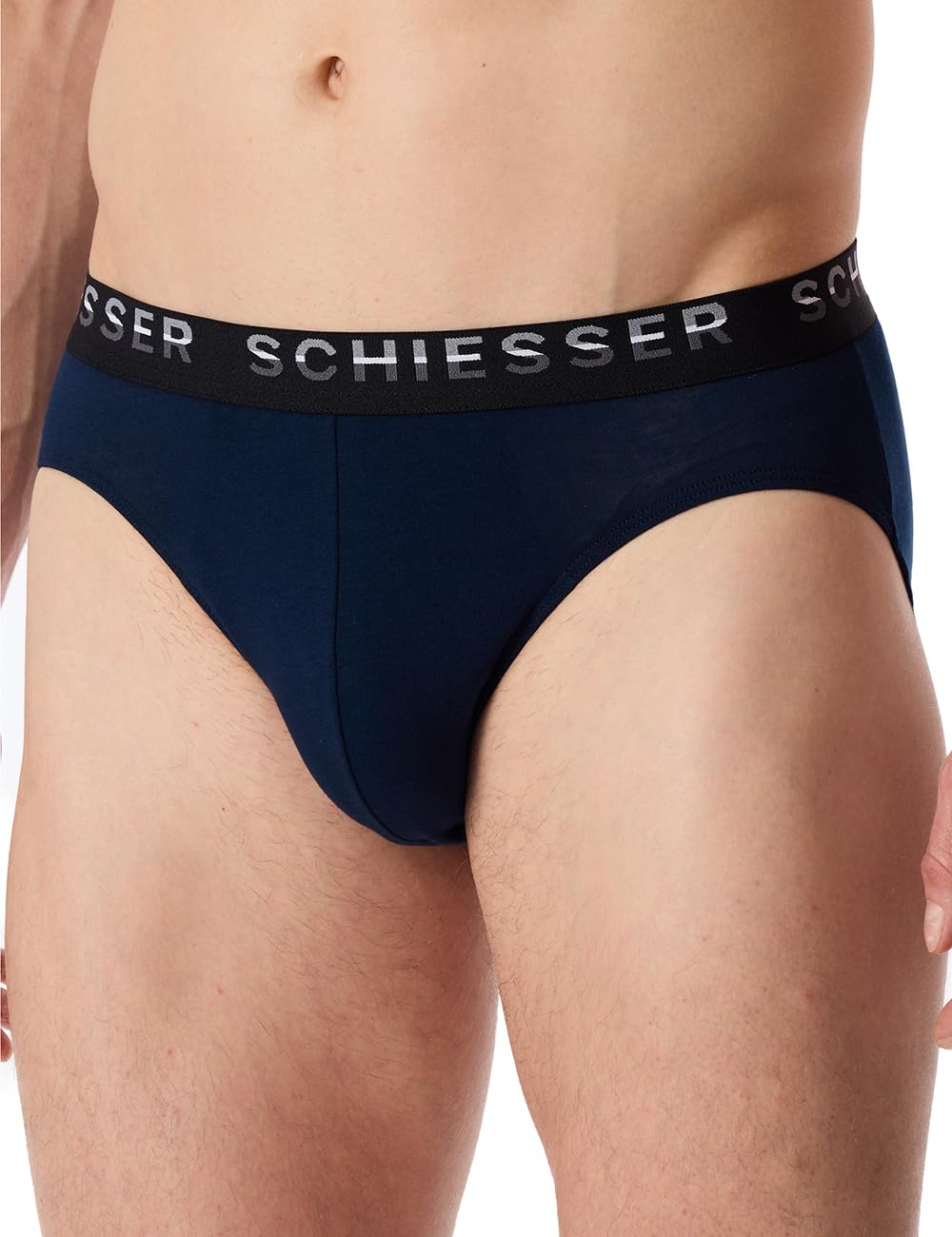 Schiesser Herren 4er PACK Rio-Slip - Unterhose - bequeme Baumwolle - Pima Cotton