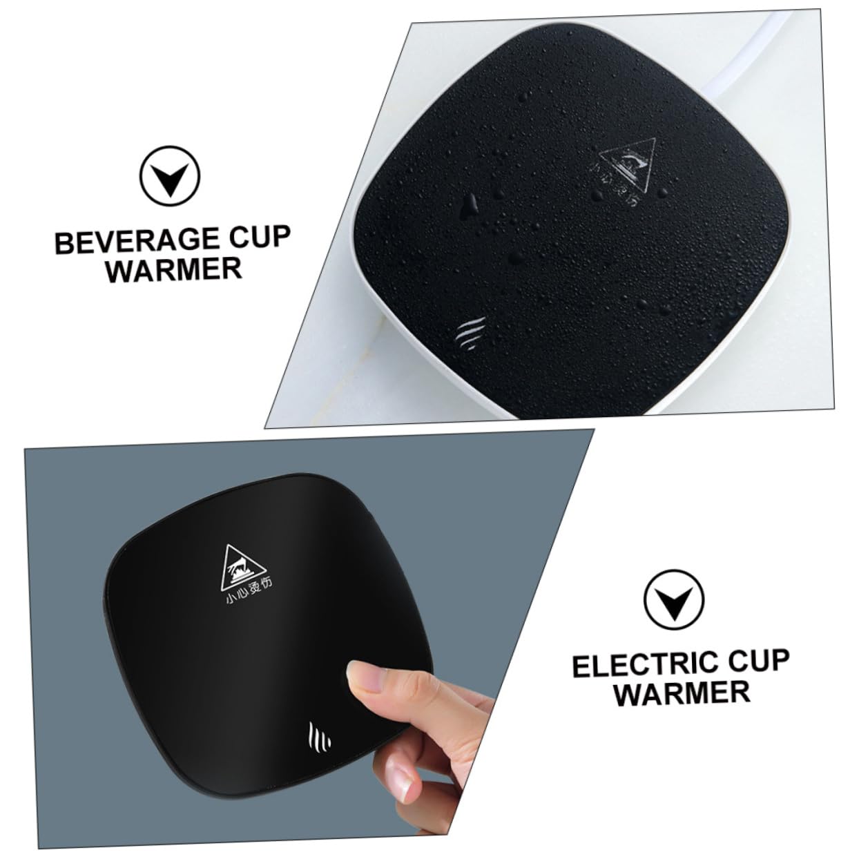 Unomor 1pc Compact USB Cup Warmer Mat for Home Office Maintains Constant Temperature for Tea and Beverages Heating for Desk Use