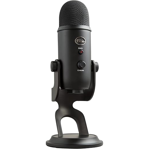 Blue Yeti USB Microphone - Blackout
