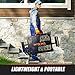 Saw Stand, TACKLIFE Power Tools Stand with Workbench Station, Supports up to 500 lbs, 6-Level Height Adjustment, 67-4/5