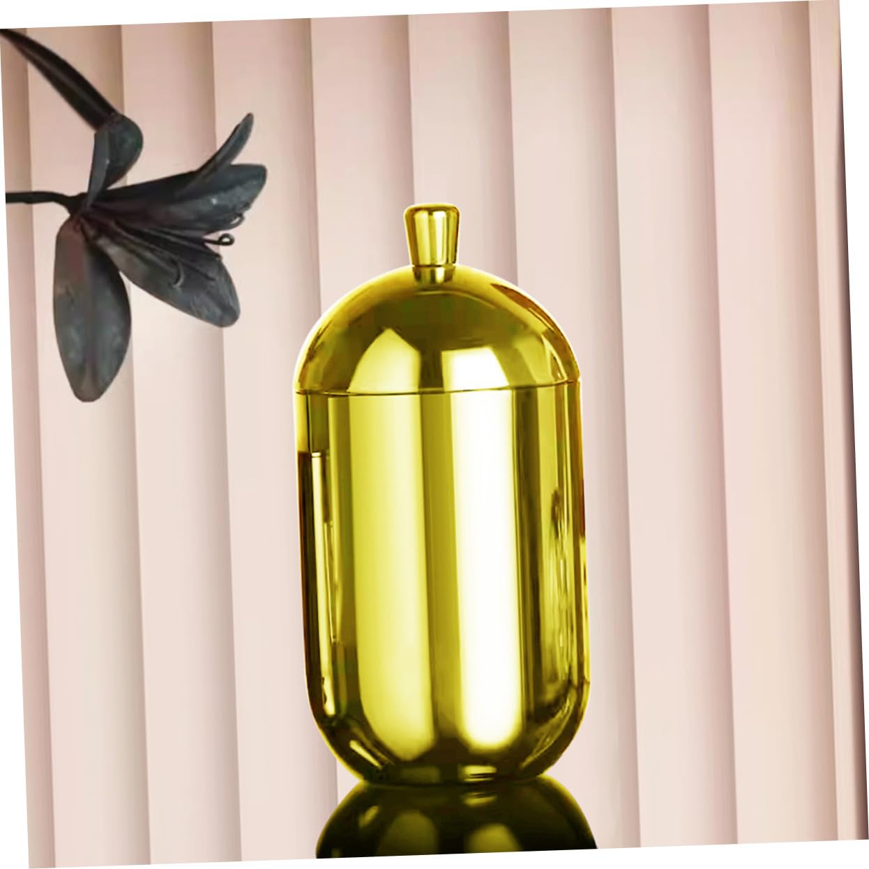 Diffusorflasche aus Edelstahl mit Deckel für Aromaöle Gold