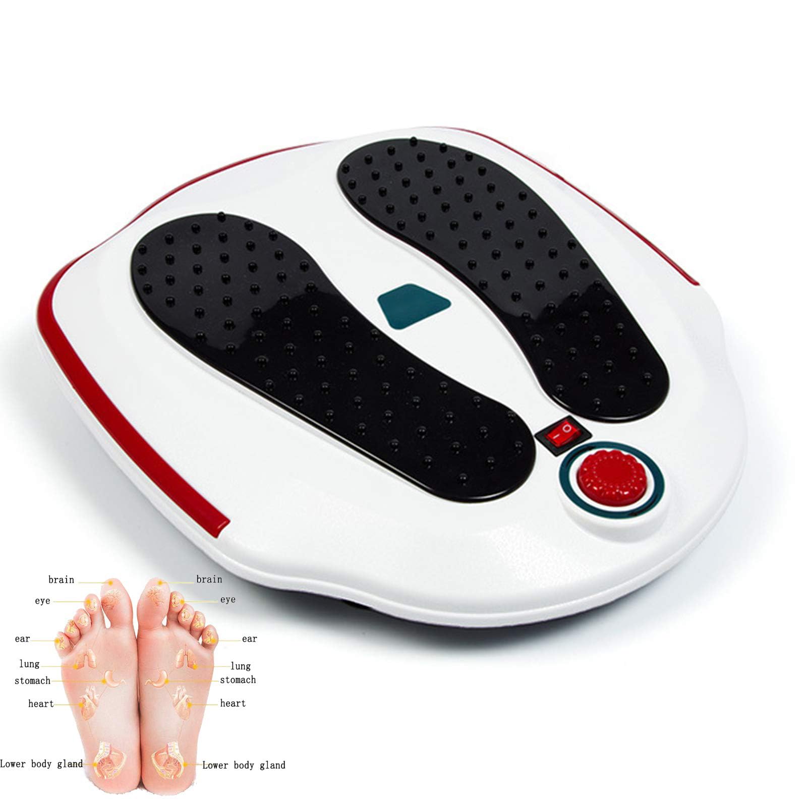 Appareil de massage électronique Shiatsu pour les pieds - Soulage la douleur, détend les muscles, améliore la circulation sanguine - Appareil pour soulager la douleur