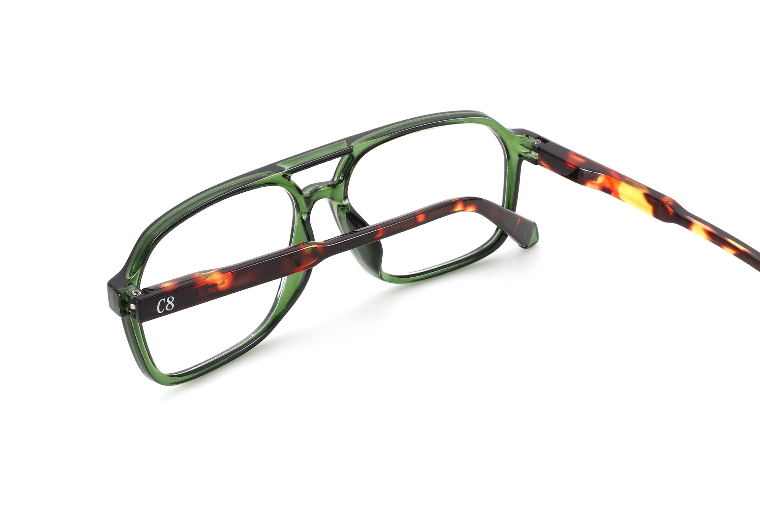 Zielone okulary do czytania Power żółw +2,00, Żółw zielony, 2 Diottria