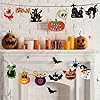 12 Etichette Decorative per Halloween - Zucche Spaventose, Teschio, Fantasma - Decorazioni da Appendere, Biglietti di Carta, Ornamenti per Albero Con Corde per Trucco o Trattamento #2