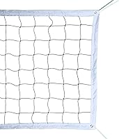 IQSTRP Professional 32x3FT Volleyball Net with Aircraft Steel Cable - Heavy Duty Outdoor for Backyard, Beach, Pool, Schoolyard