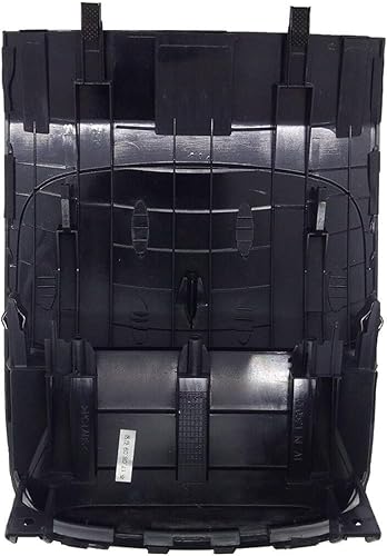 Miniatura 2 de Mejora la estética interior de tu coche con el marco negro para tablero de salpicadero superior, reloj central, compatible con Kia Forte Koup