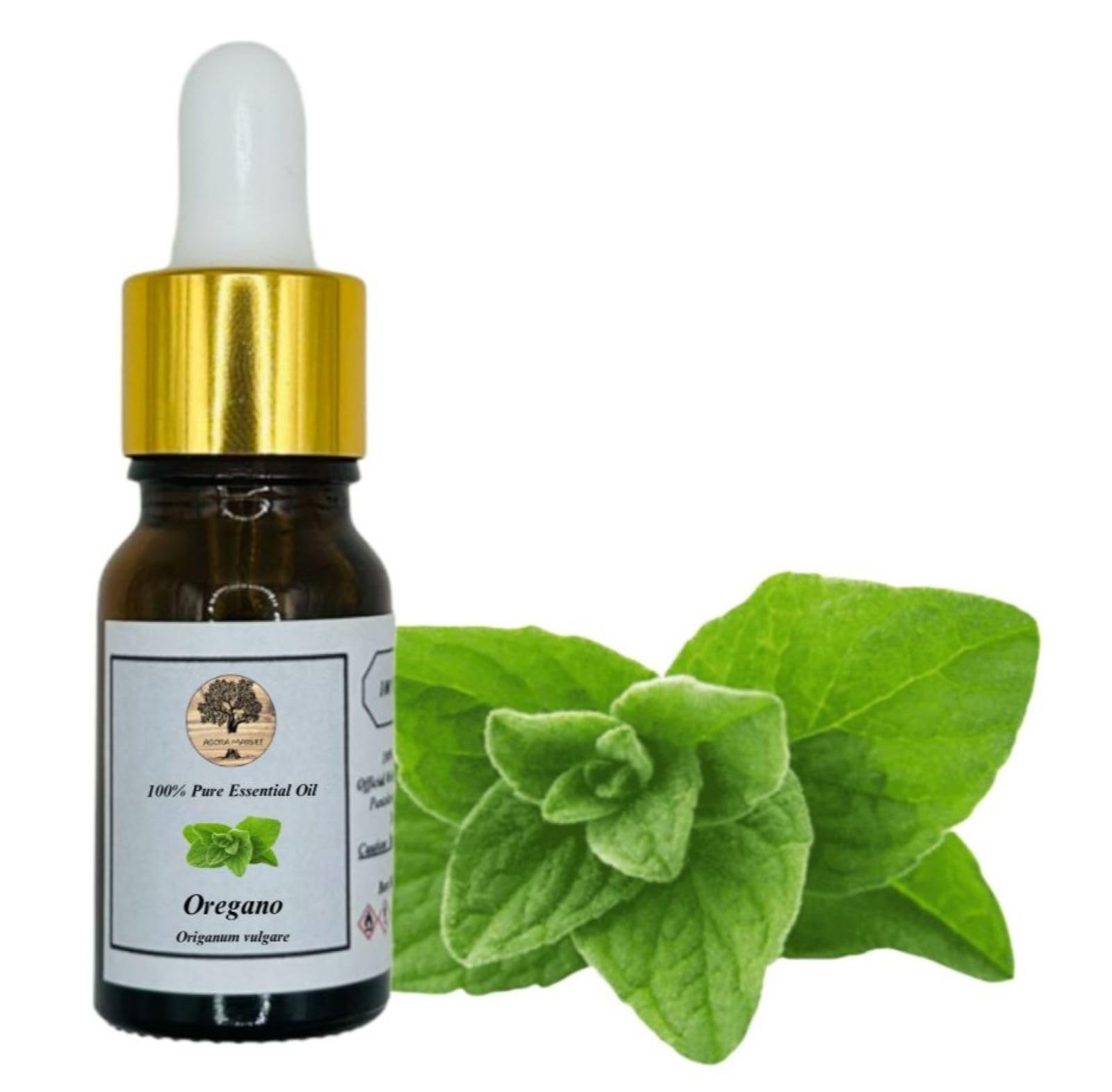 100% Puro Aceite Esencial de Orégano Griego Grado A 30ml - 1000ml Alto Carvacrol (30 ml)