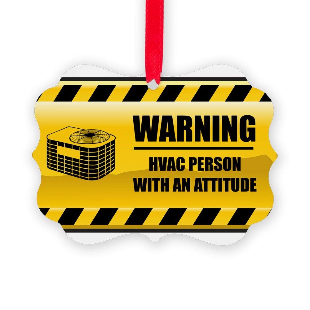 Xmas Decorative Hanging Ornament HVAC Heating Ventilation Air Conditioning Christmas Ornament, Decorative Tree Ornament Acrylic Christmas Ornaments,Christmas Tree Decoration Keepsake Ornament