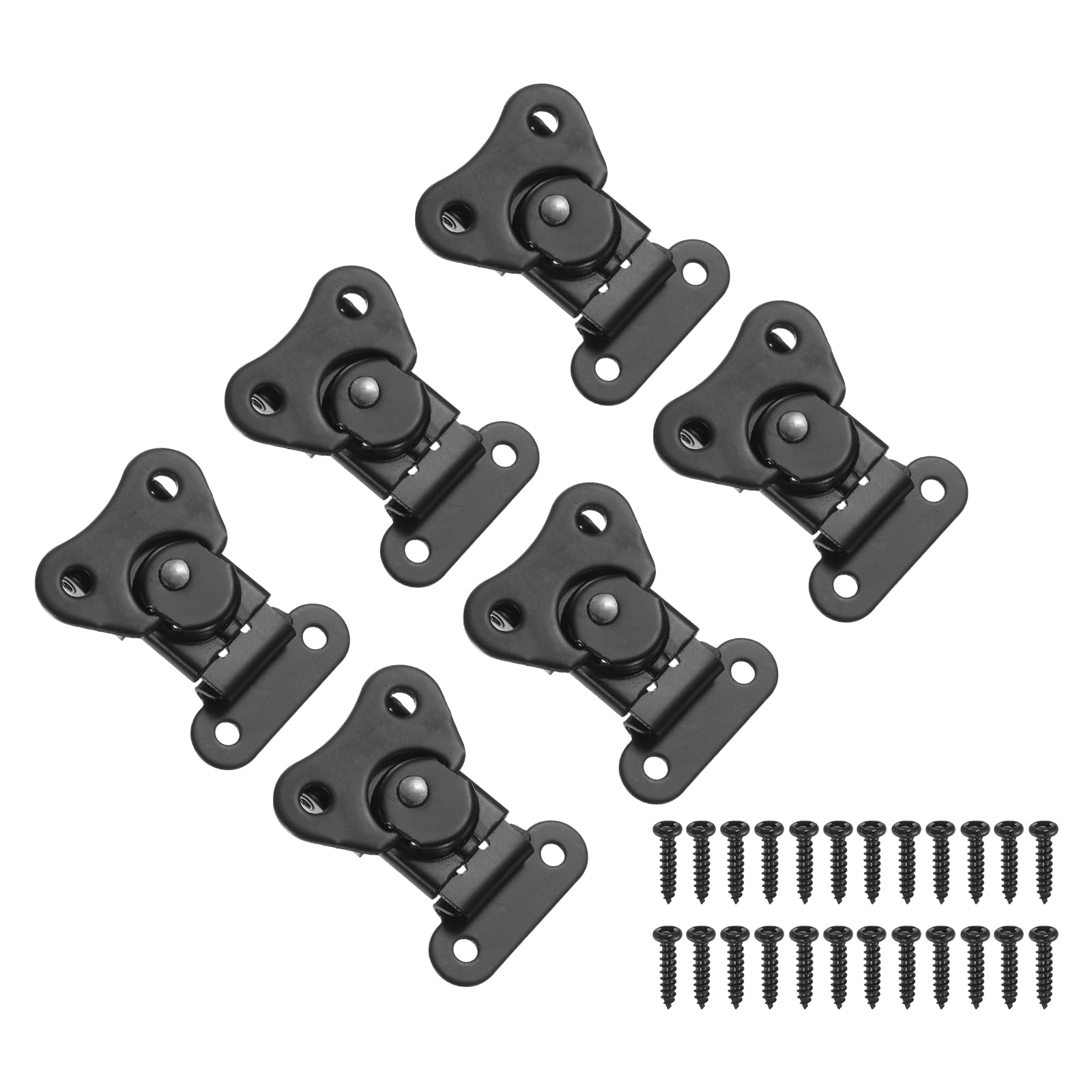 PATIKIL 1.97x1.5" Spring Loaded Butterfly Twist Latch