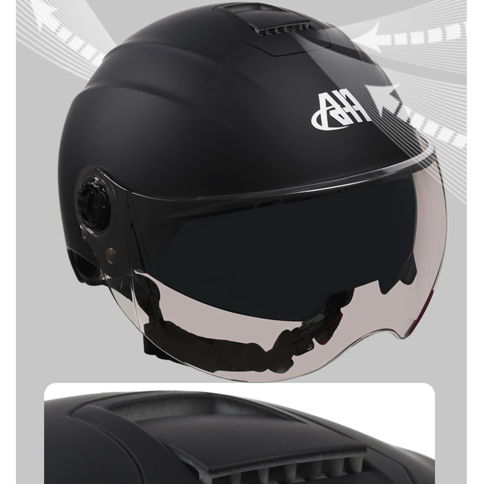 SHRAPPERS 半帽ヘルメット クリーム色 Amazon.co.jp: [Noopior]バイクヘルメット バッテリカー