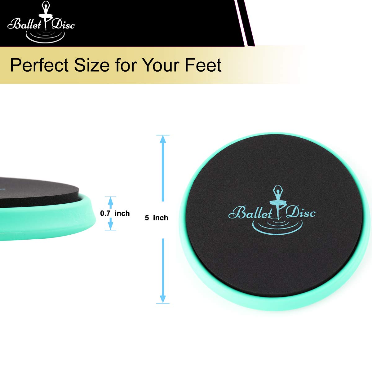 Weensmeil Pro Ballet Turning Disc for Dancers Balance Turn Board for