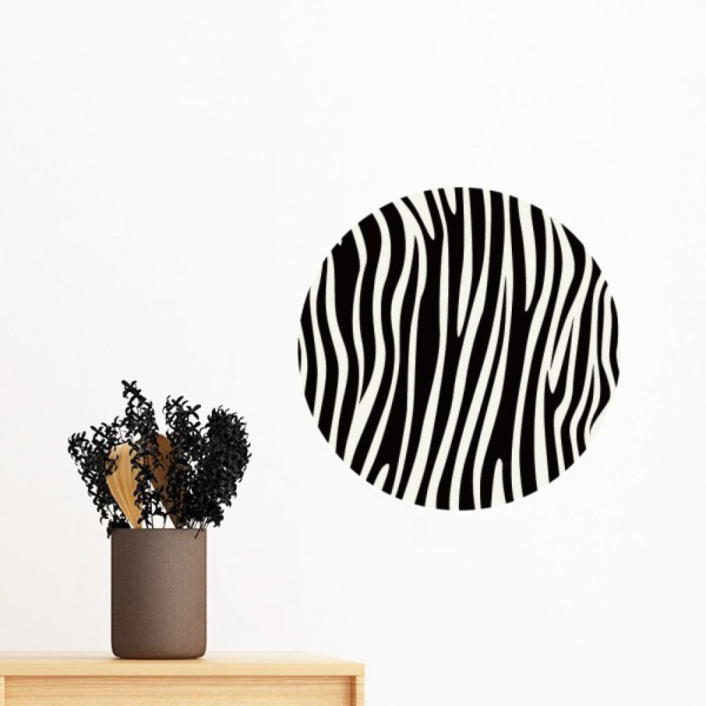 Autocollant mural amovible pour masquer un mur abîmé avec un vinyle design 70cm