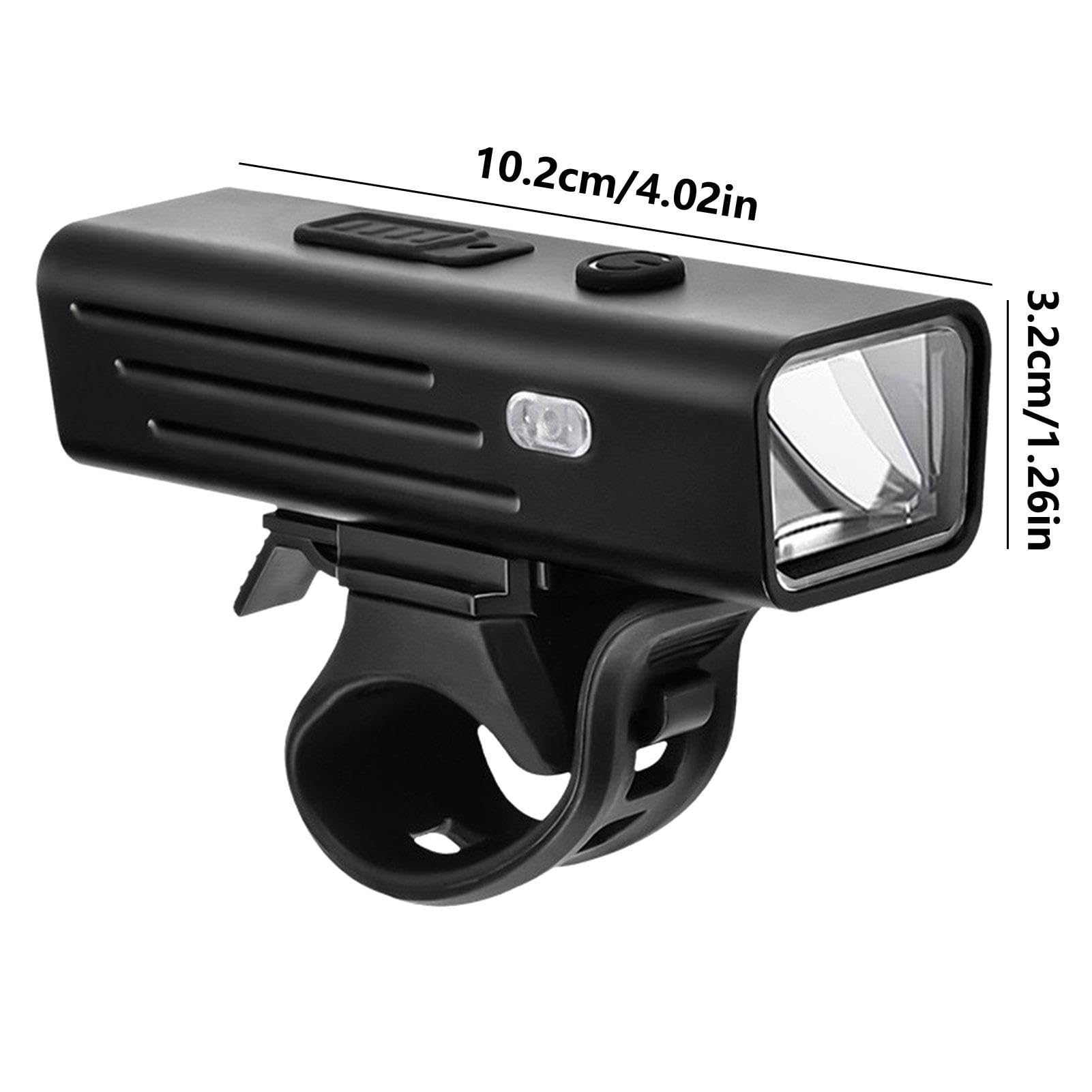 Luce Anteriore Bici Ricaricabile USB - Faro 100LM, 5 Modalità, Impermeabile IP66 Per Sicurezza Notturna - Foto 9