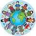 Carson Dellosa D.J. Inkers Kids Around The World Two-Sided Decoration (688020)