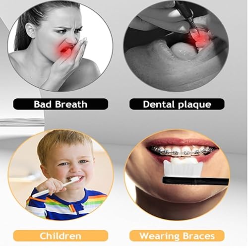 Miniatura 6 de 4 unidspack 10000 cepillos de dientes para el cuidado bucal dental cepillo de dientes para la sensibilidad dental niños dientes caducifolios mujer