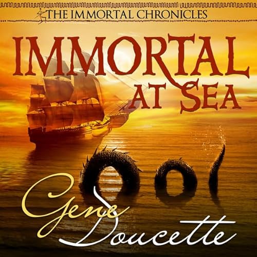 Immortal at Sea Audiolivro Por Gene Doucette capa