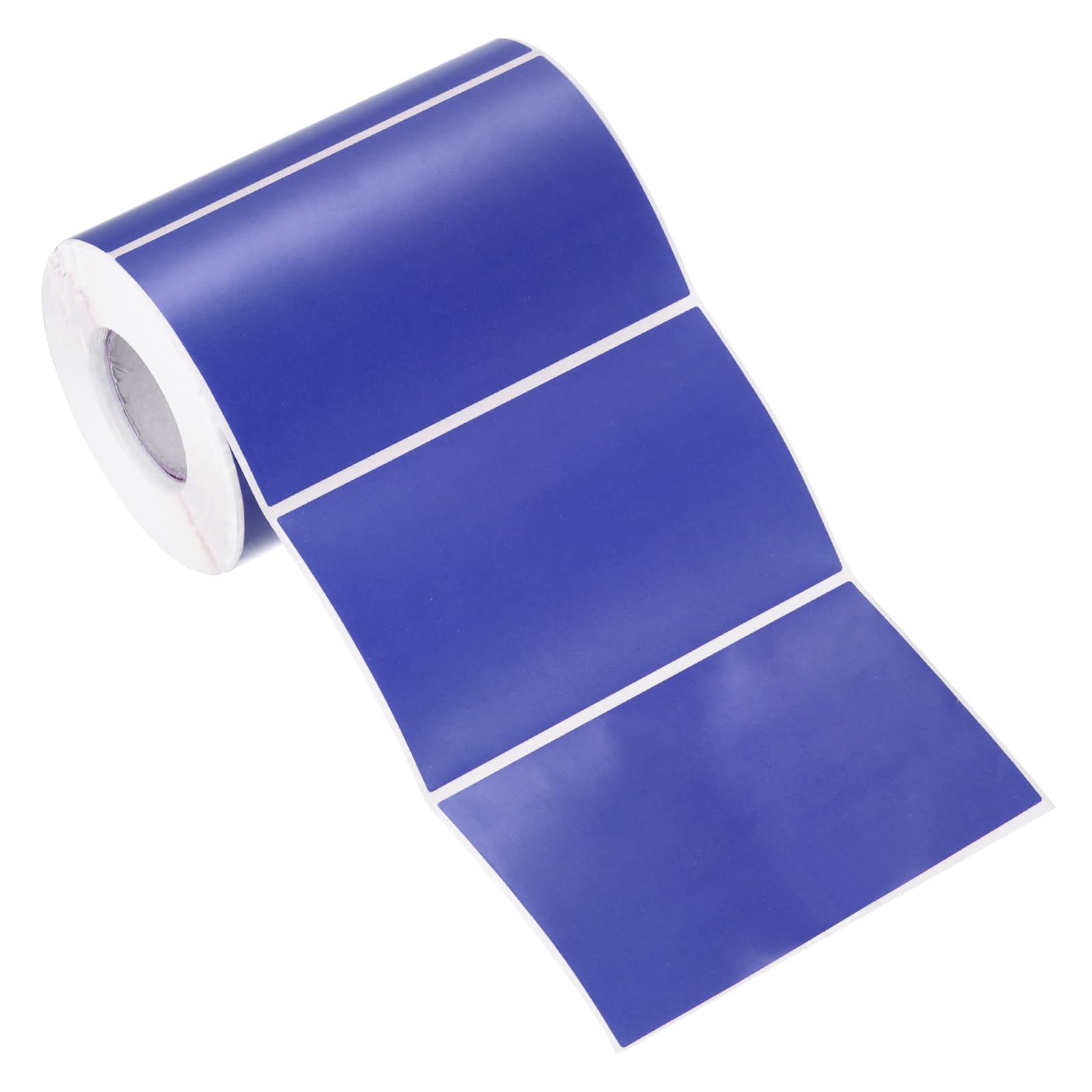 PATIKIL 500 Pcs Étiquettes Rectangulaires 5 x 3 Pouces Bleu Foncé