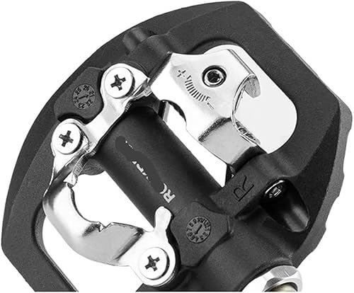 Miniatura 3 de Bike Bicycle Lock Pedal 2 in 1 Lock Nylon Pedal MTB Bike Pedals Flat Cleat Platform SPD Bike Accessories Pedal