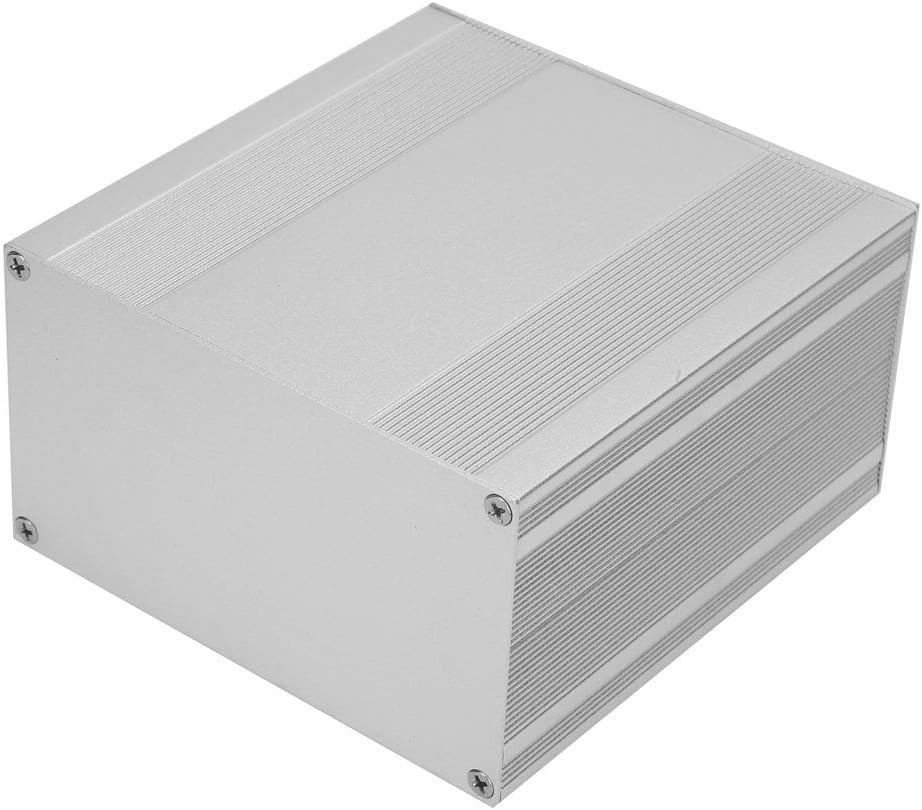Salaty Electronic Project Enclosure Case, Casing Cooling Box, Aluminum Enclosure for Electronic Products Printed Circuit Board