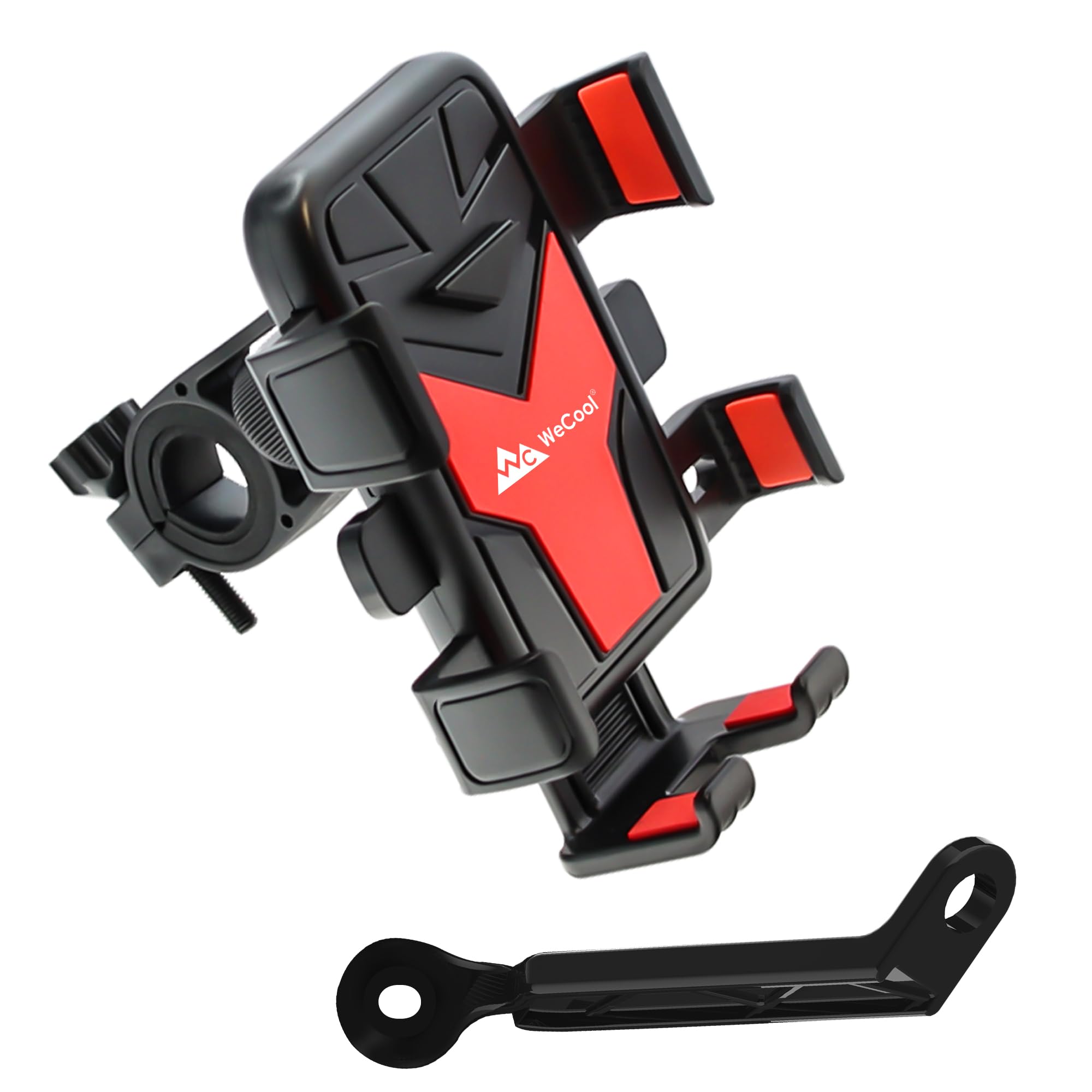 WeCool Bike Mobile Holder with Handlebar Mount Unit and Mirrorfit Unit- Bike Handlebar Mounts/Mirror Fit Mobile Holder for scooty/Scooter/Bike/Motorcycle-image-40