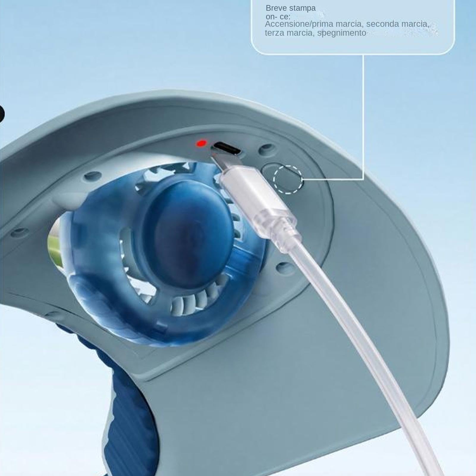 Gorra parasol para niños con ventilador – Sombrero visera parasol – Gorra de refrigeración transpirable de tesa ancha – Sombreros de verano portátiles para niños niñas Deportes de playa y