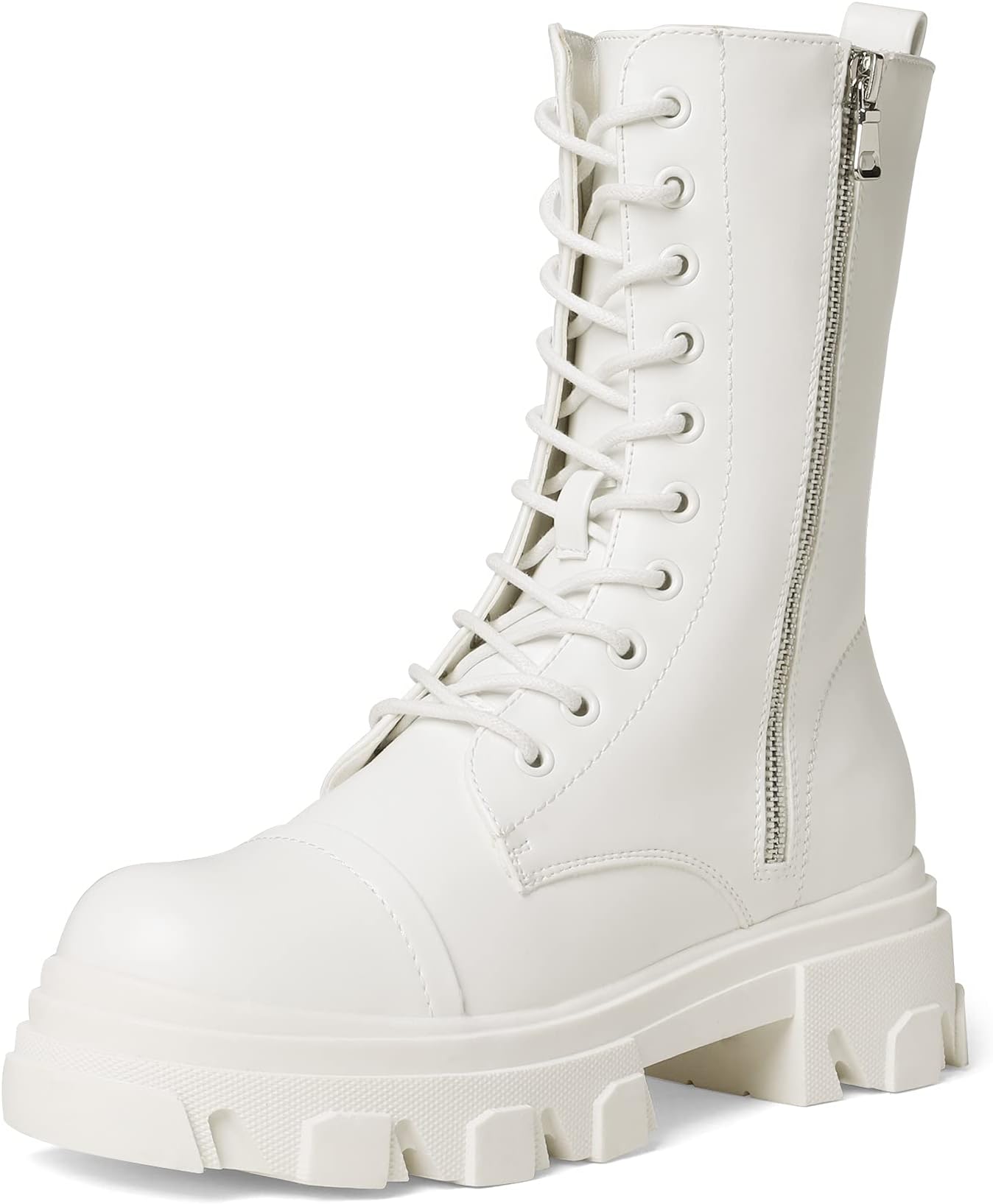 acg white boots