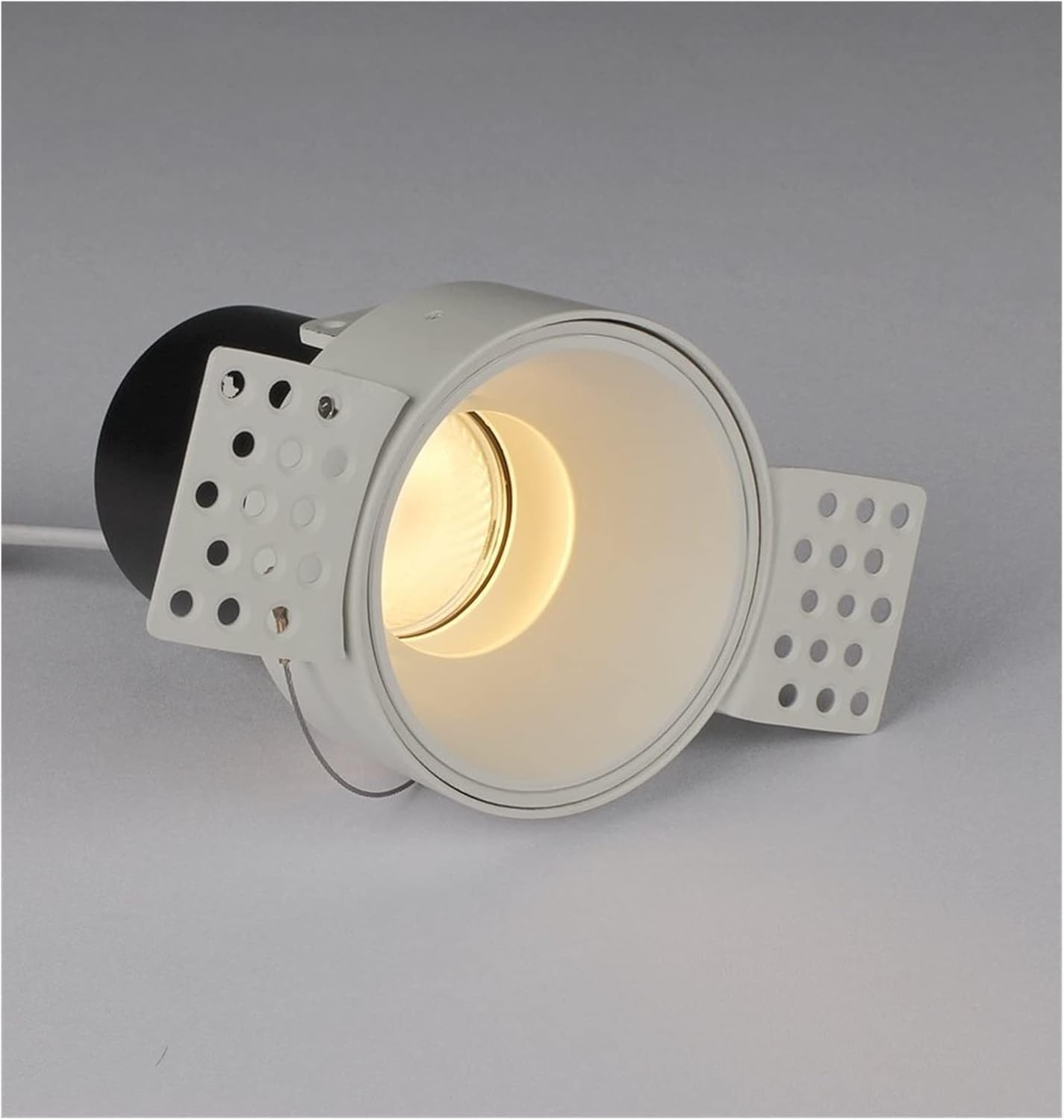 LED Recessed Downlight Frameless Anti Glare Compatible with Living Room Corridor Bedroom Cutout Size 8cm Spot Light Lamp Indoor Lamp,for Various Rooms