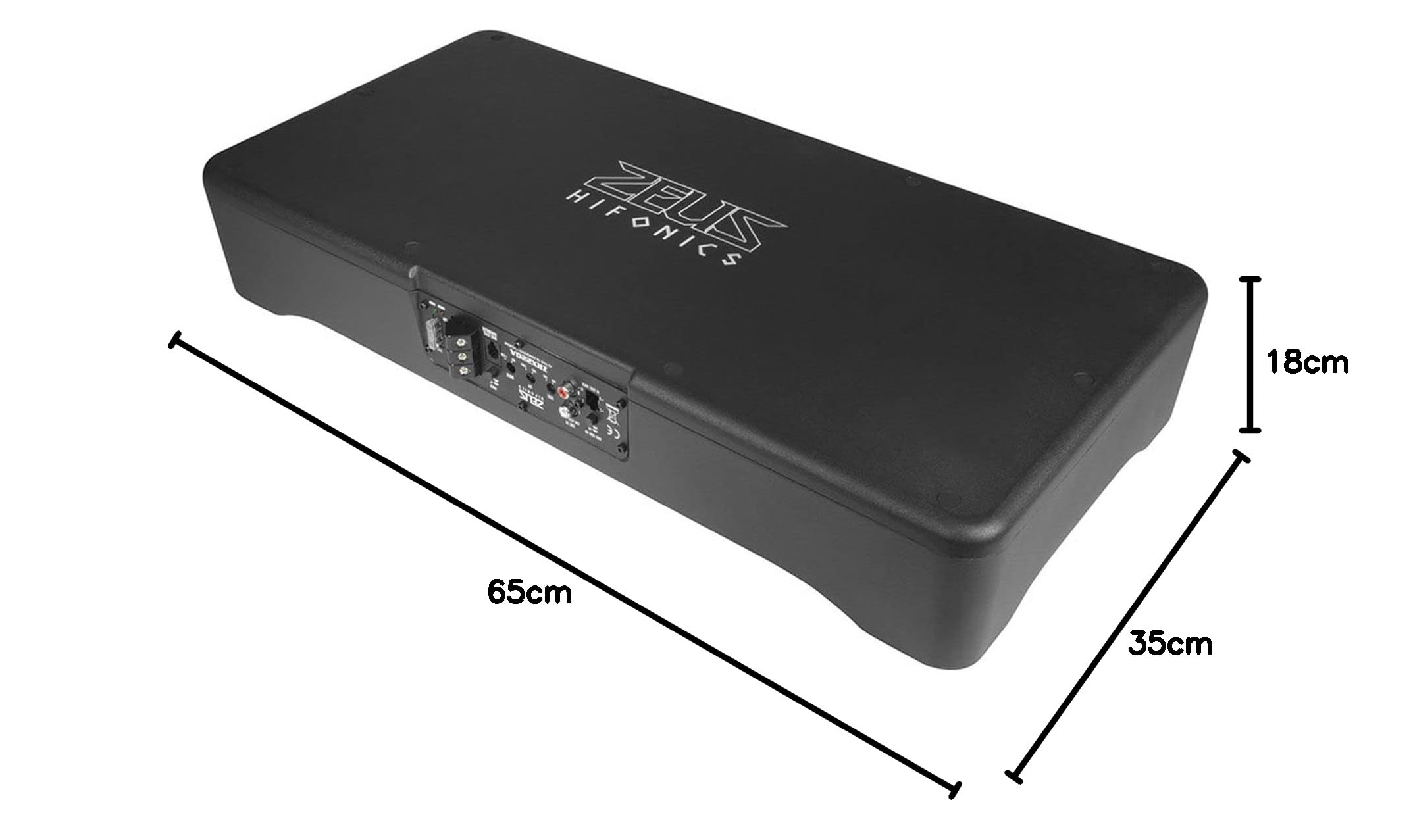 HIFONICS ZRX220A | 2 x 20 cm (8') AKTIV-Dual-Bassreflex Subwoofer