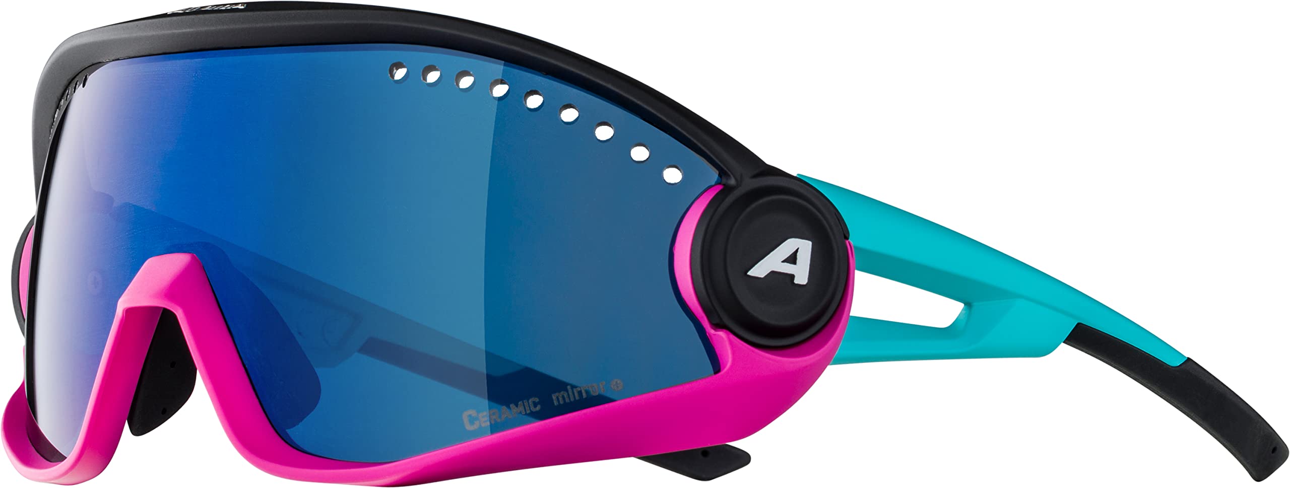 ALPINA Unisex - Dorośli, 5W1NG Okulary sportowe