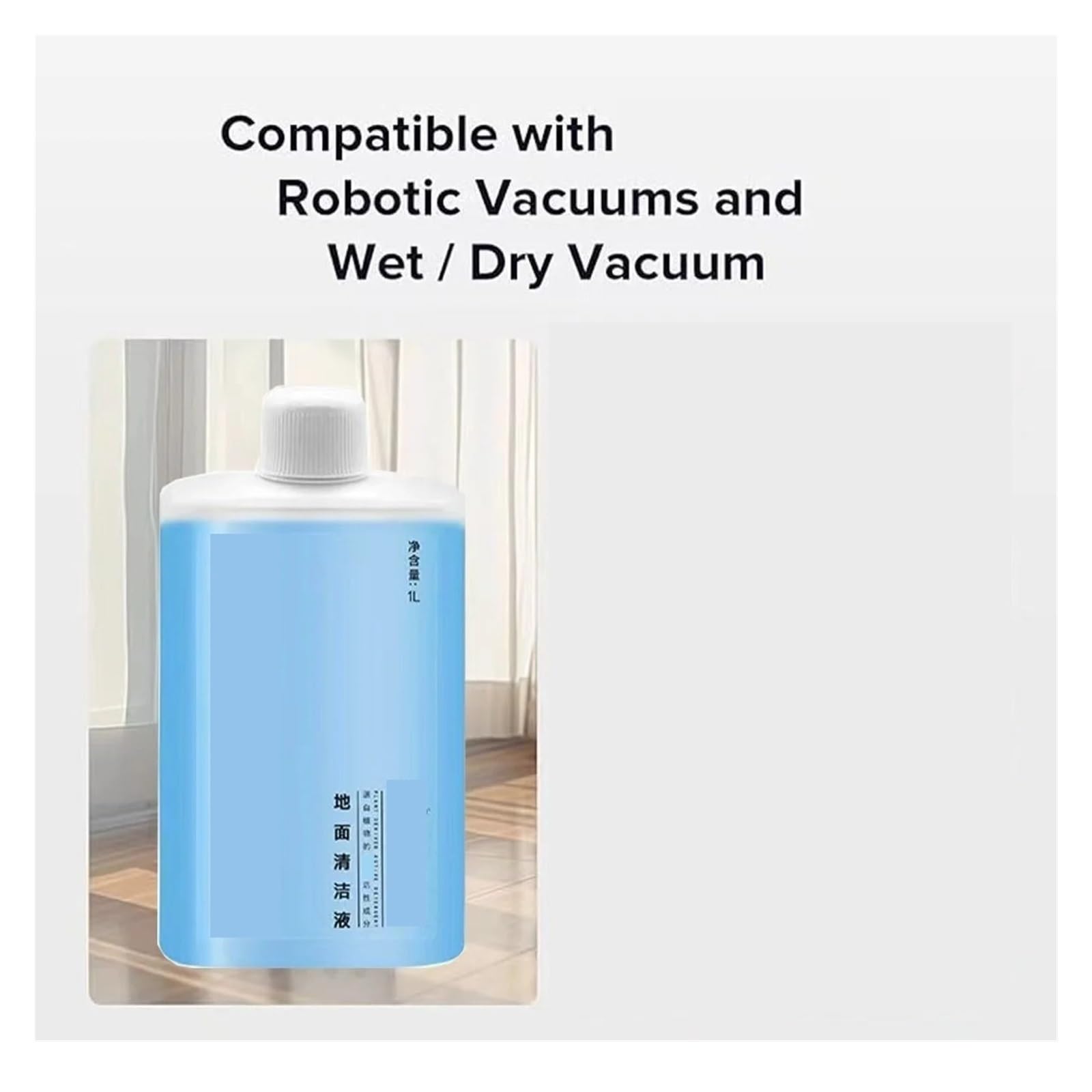 Soluzioni for la pulizia dei pavimenti Accessori liquidi1L, compatibile con Roborock, QRevo MaxV/QRevo S/QRevo Pro/QRevo/Qrevo Curv(1L)