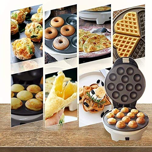 WMMCM Waffel-Hersteller Non-Stick Antihaft-Beschichtung Non-Stick Belgische Waffel Maker 7 in 1 den Haushalt Kuchen… – Bild 3