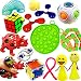 ToyerBee Sensory Fidget Toys Set for Adults, Kids, ADHD, ADD, Anxiety Autism, Autistic to Stress Relief and Anti-Anxiety with Squishy, Stretchy Strings , Squeeze Balls, , Perfect for Classroom Reward