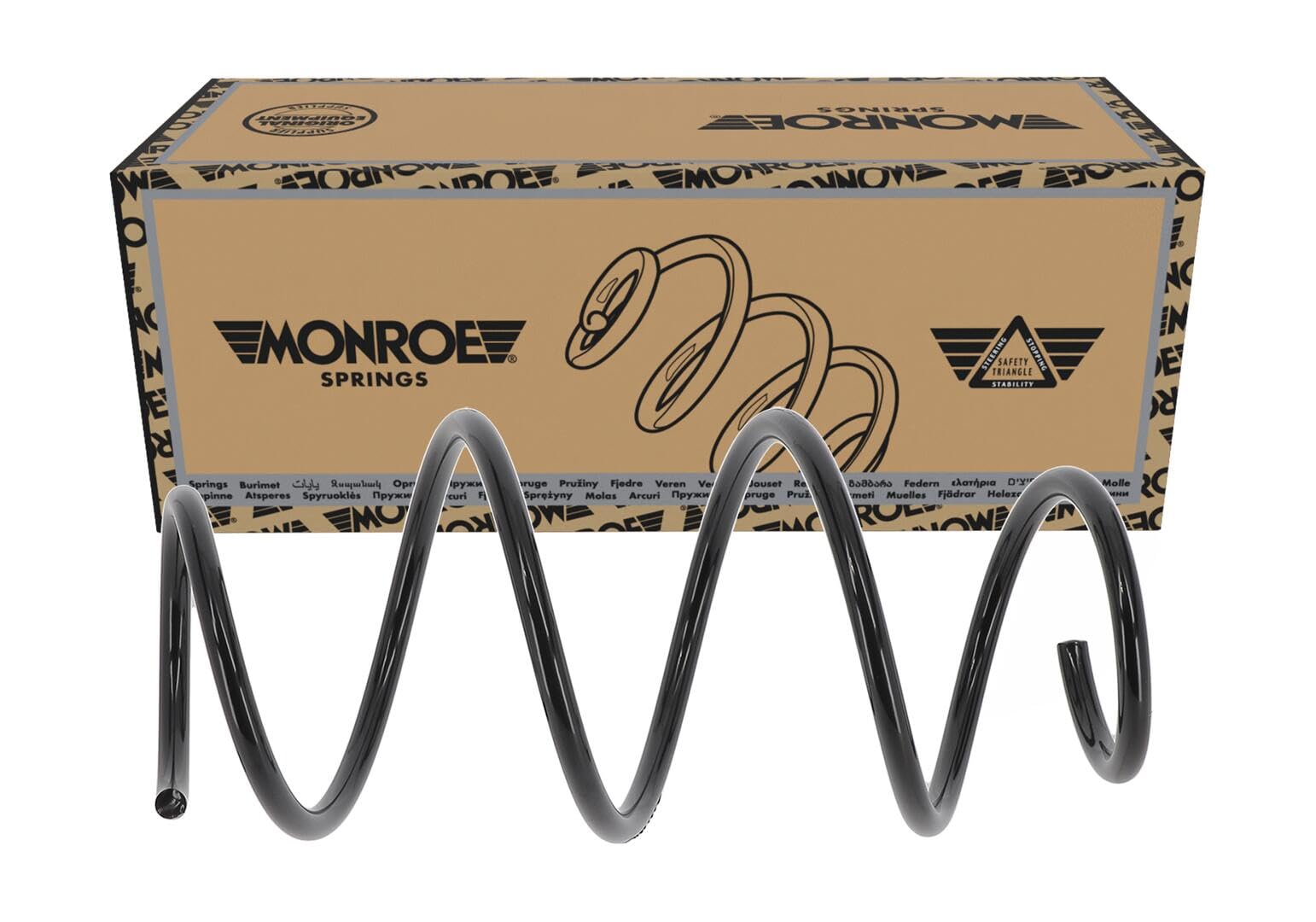 MONROE SUSPENSION SPRING | SP4415 | FRONT | FOR RENAULT TWINGO III 2014- | OE-MATCHING QUALITY | RIDE COMFORT & STABILITY