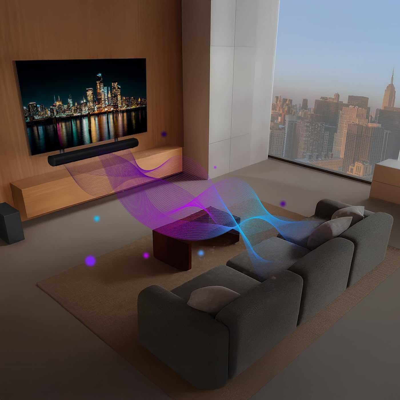 My Wall TV Soundbar uchwyt do SONOS Arc HS9L – stabilny uchwyt głośnikowy do mocowania na uchwytach TV – obciążenie do 10 kg