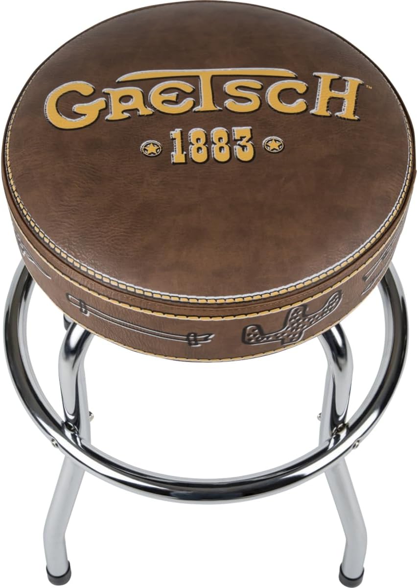 Gretsch™ "1883" Logo Barstool, 24"